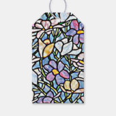 Mosaic Floral Tegels Cadeaulabel (Voorkant)