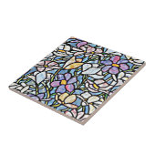 Mosaic Floral Tegels Tegeltje (Zijkant)