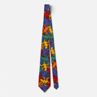 Mosaic Geckos Pattern - aardekleuren + uw ideeën