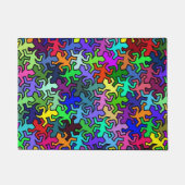 Mosaic Geckos Pattern - meerkleurig Deurmat (Voorkant)