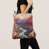 Mosaic Grand Canyon Tote Bag (Dichtbij)