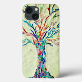 Mosaic Green Hoesje-Mate iPhone Case (Achterkant)