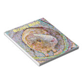 Mosaic Guinee Pig met Notitieboek Notitieblok (Schuin)