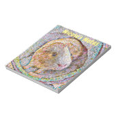 Mosaic Guinee Pig met Notitieboek Notitieblok (Linkerzijde)