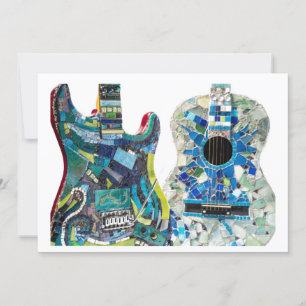 Mosaic Guitar Collectie Boho Chic Kaart