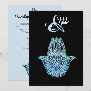 Mosaic Hamsa Hand Kaart