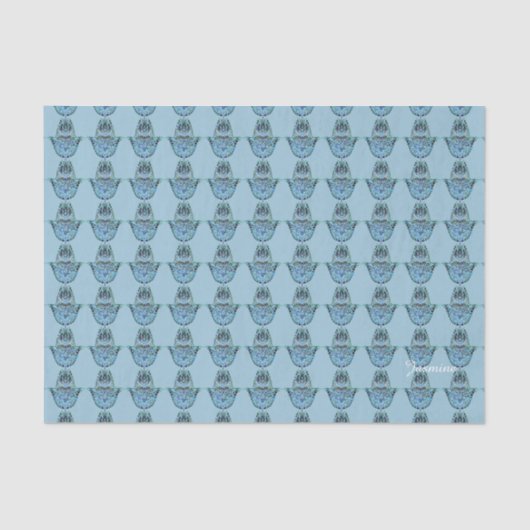 Mosaic Hamsa Hand Tissuepapier (Voorkant)