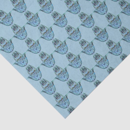 Mosaic Hamsa Hand Tissuepapier (Detail)