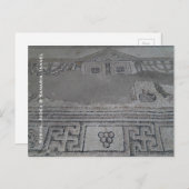 Mosaic in Ancient Synagogue in Israel Briefkaart (Voorkant / Achterkant)