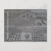 Mosaic in Ancient Synagogue in Israel Briefkaart (Voorkant)