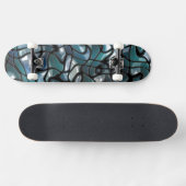 Mosaic Jigzaag Zee Skateboard (Horizontaal)