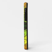 Mosaic Kaleidoscope Flower Green and Yellow Case-Mate iPhone Case (Achterkant/links)