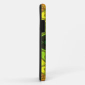 Mosaic Kaleidoscope Flower Green and Yellow Case-Mate iPhone Case (Achterkant/rechts)