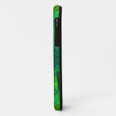Mosaic Kaleidoscope Flower Green Case-Mate iPhone Case (Achterkant/links)