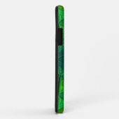 Mosaic Kaleidoscope Flower Green Case-Mate iPhone Case (Achterkant/rechts)