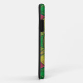 Mosaic Kaleidoscope Flower Green Yellow and Red Case-Mate iPhone Case (Achterkant/rechts)