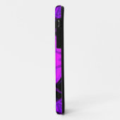 Mosaic Kaleidoscope Flower Paars and Black Case-Mate iPhone Case (Achterkant/links)