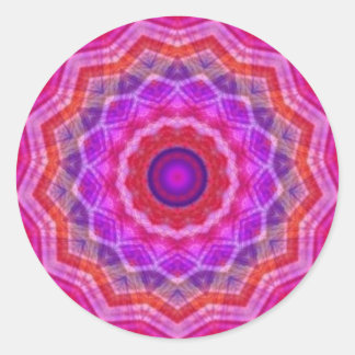 Mosaic Kaleidoscope Sticker