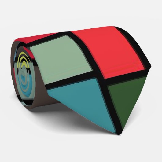 Mosaic Klee Glas in lood Stropdas (Opgerold)