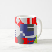 Mosaic Koffiemok (Voorkant rechts)