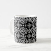 Mosaic Kruis Behang Koffiemok (Voorkant links)