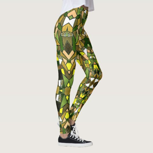 Mosaic Love - Power Yoga Leggings (Rechts)