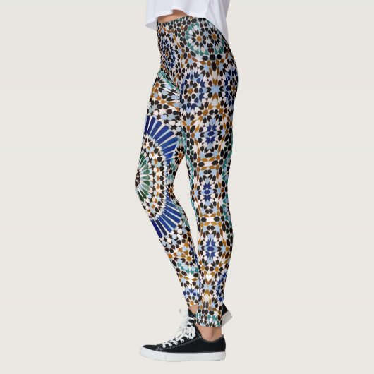 Mosaic Love - Power Yoga Leggings (Links)