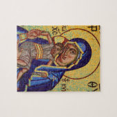 Mosaic Madonna & Child Icon Legpuzzel (Horizontaal)
