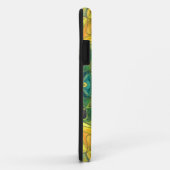 Mosaic Mandala Flower Green Yellow and Blue Case-Mate iPhone Case (Achterkant/rechts)