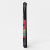 Mosaic Mandala Flower Red Blauwgroen en Blue Case-Mate iPhone Case (Achterkant/links)
