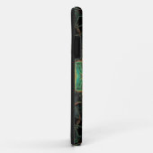 Mosaic Mandala Flower Red Yellow Green and Black Case-Mate iPhone Case (Achterkant/rechts)