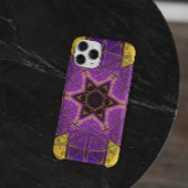 Mosaic Mandala Paars en geel Case-Mate iPhone Case