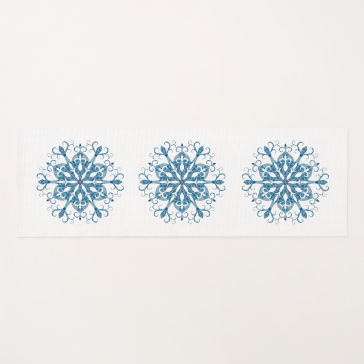 Mosaic Mandala Yogamat (Voorkant (horizontaal))