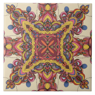 Mosaic Mandela Design #5 Tegeltje