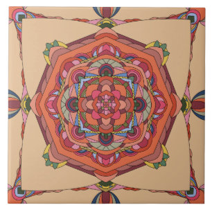 Mosaic Mandela Design #6 Tegeltje