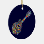 Mosaic Mandolin Keramisch Ornament (Rechts)