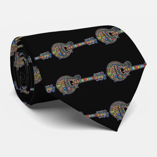 Mosaic Mandolin Stropdas (Opgerold)