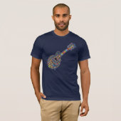 Mosaic Mandolin T-shirt (Voorkant volledig)