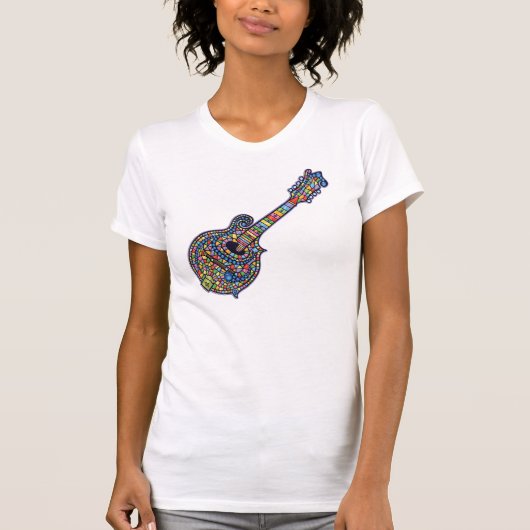 Mosaic Mandolin T-shirt (Voorkant)