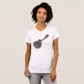 Mosaic Mandolin T-shirt (Voorkant volledig)
