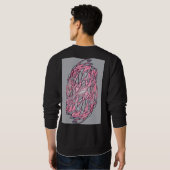 Mosaic Men’s Abstract Sweatshirt  (Achterkant volledig)