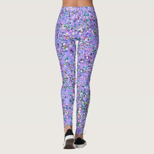 Mosaic Modern Grit Glitter #4 Leggings (Achterkant)