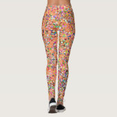 Mosaic Modern Grit Glitter #5 Leggings (Achterkant)