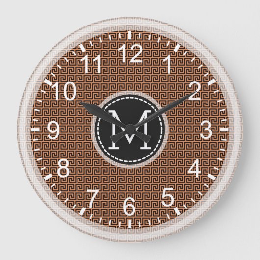 Mosaic Modern Monogram #13 Grote Klok (Voorkant)