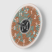 Mosaic Modern Monogram #14 Grote Klok (Hoek)
