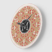 Mosaic Modern Monogram #4 Grote Klok (Hoek)
