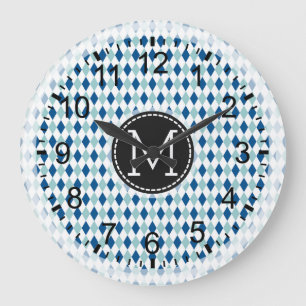 Mosaic Modern Monogram #6 Grote Klok