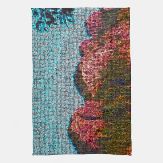 Mosaic Mountain Theedoek (Verticaal)