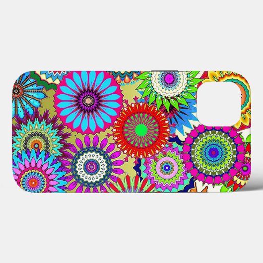 Mosaic Pinwheels Case-Mate iPhone Case (Achterkant (horizontaal))