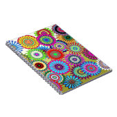 Mosaic Pinwheels Notitieboek (Rechterzijde)